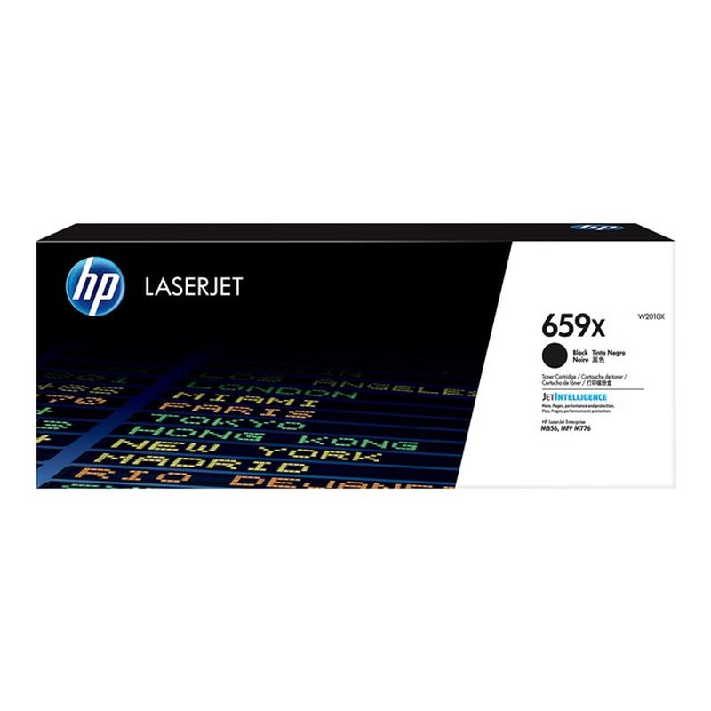 HP LaserJet Cartucho de tóner Original 659X negro de alta capacidad