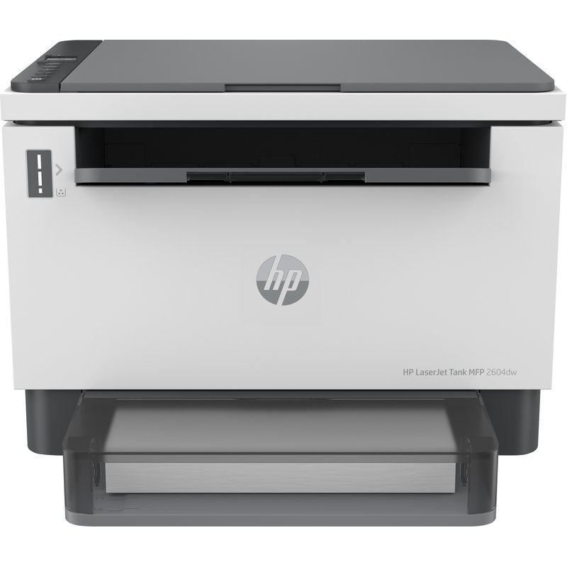 HP LaserJet Impresora multifunción Tank 2604dw, Blanco y negro, Impresora para Empresas, Conexión inalámbrica; Impresión a doble cara; Escanear a correo electrónico; Escanear a PDF