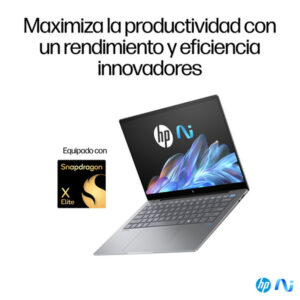 HP OmniBook X 14-fe0008ns Copilot+ PC Qualcomm Snapdragon X1E-78-100 Portátil 35,6 cm (14") Pantalla táctil 2.2K 16 GB LPDDR5x-SDRAM 1 TB SSD Wi-Fi 6E (802.11ax) Windows 11 Home Gris HP OmniBook X 14-fe0008ns Copilot+ PC Qualcomm Snapdragon X1E-78-100 Portátil 35,6 cm (14") Pantalla táctil 2.2K 16 GB LPDDR5x-SDRAM 1 TB SSD Wi-Fi 6E (802.11ax) Windows 11 Home Gris
