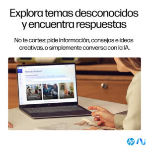 HP OmniBook X 14-fe0008ns Copilot+ PC Qualcomm Snapdragon X1E-78-100 Portátil 35,6 cm (14") Pantalla táctil 2.2K 16 GB LPDDR5x-SDRAM 1 TB SSD Wi-Fi 6E (802.11ax) Windows 11 Home Gris HP OmniBook X 14-fe0008ns Copilot+ PC Qualcomm Snapdragon X1E-78-100 Portátil 35,6 cm (14") Pantalla táctil 2.2K 16 GB LPDDR5x-SDRAM 1 TB SSD Wi-Fi 6E (802.11ax) Windows 11 Home Gris