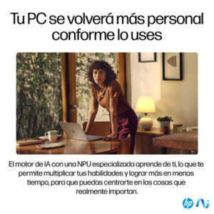 HP OmniBook X 14-fe0008ns Copilot+ PC Qualcomm Snapdragon X1E-78-100 Portátil 35,6 cm (14") Pantalla táctil 2.2K 16 GB LPDDR5x-SDRAM 1 TB SSD Wi-Fi 6E (802.11ax) Windows 11 Home Gris HP OmniBook X 14-fe0008ns Copilot+ PC Qualcomm Snapdragon X1E-78-100 Portátil 35,6 cm (14") Pantalla táctil 2.2K 16 GB LPDDR5x-SDRAM 1 TB SSD Wi-Fi 6E (802.11ax) Windows 11 Home Gris