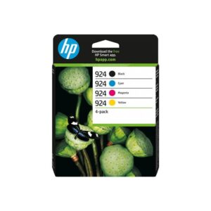 HP Paquete de 4 Cartuchos de Tinta Original 924 CMYK