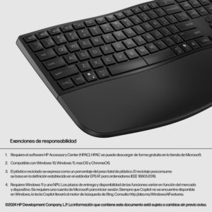 HP Teclado en modo dual 680 Comfort