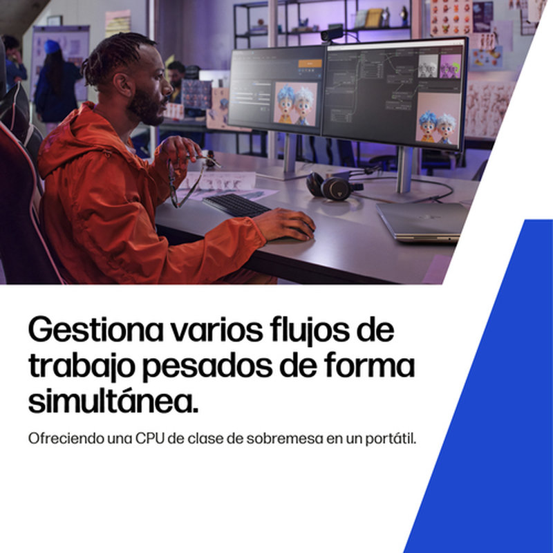 HP ZBook Fury G1i 18 inch Mobile Workstation PC Wolf Pro Security Edition - Data Science Intel Core Ultra 9 285HX 45,7 cm (18") WQXGA 64 GB DDR5-SDRAM Wi-Fi 7 (802.11be) Windows 11 Pro AI Workstation, AI PC Plata HP ZBook Fury G1i 18 inch Mobile Workstation PC Wolf Pro Security Edition - Data Science Intel Core Ultra 9 285HX 45,7 cm (18") WQXGA 64 GB DDR5-SDRAM Wi-Fi 7 (802.11be) Windows 11 Pro AI Workstation, AI PC Plata - Imagen 8