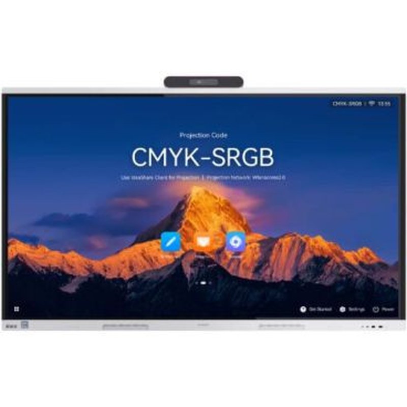 HUAWEI IDEAHUB S3 INTELLIGENT COLLABORATION DEVICE,,IHS3-75SA,INTELLIGENT COLLABORATION DEVICE (75-INCH INFRARED SCREEN, JADE WHITE, OVERSEAS)