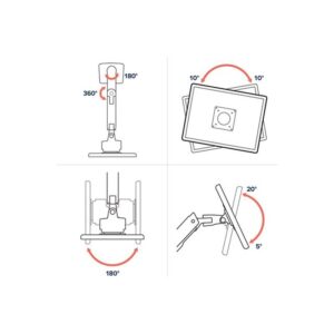 HX ARM WITH VERY HEAVY DUTY PIVOT DESK HX ARM WITH VERY HEAVY DUTY PIVOT DESK