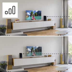 Hama Pro antena de televisión Interior