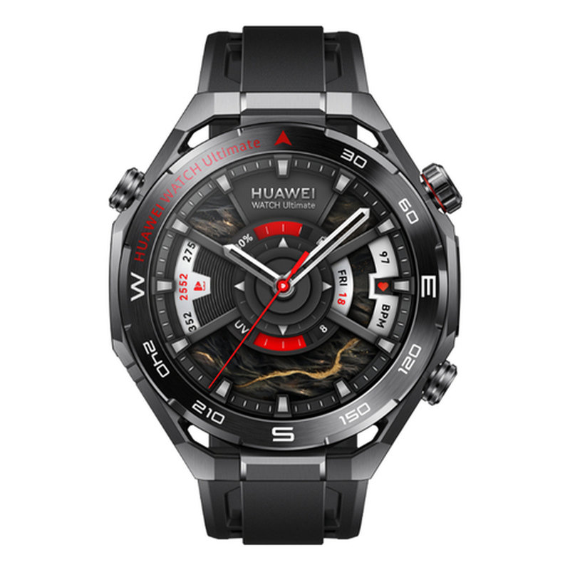 Huawei 55020GBB Relojes inteligentes y deportivos 3,81 cm (1.5") LTPO 48.5 mm Híbrido 466 x 466 Pixeles Negro Wifi GPS (satélite)