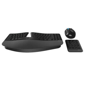 Incase Designed by Microsoft Sculpt Ergonomic Desktop teclado Ratón incluido Oficina RF inalámbrico QWERTY Alemán Negro Incase Designed by Microsoft Sculpt Ergonomic Desktop teclado Ratón incluido Oficina RF inalámbrico QWERTY Alemán Negro