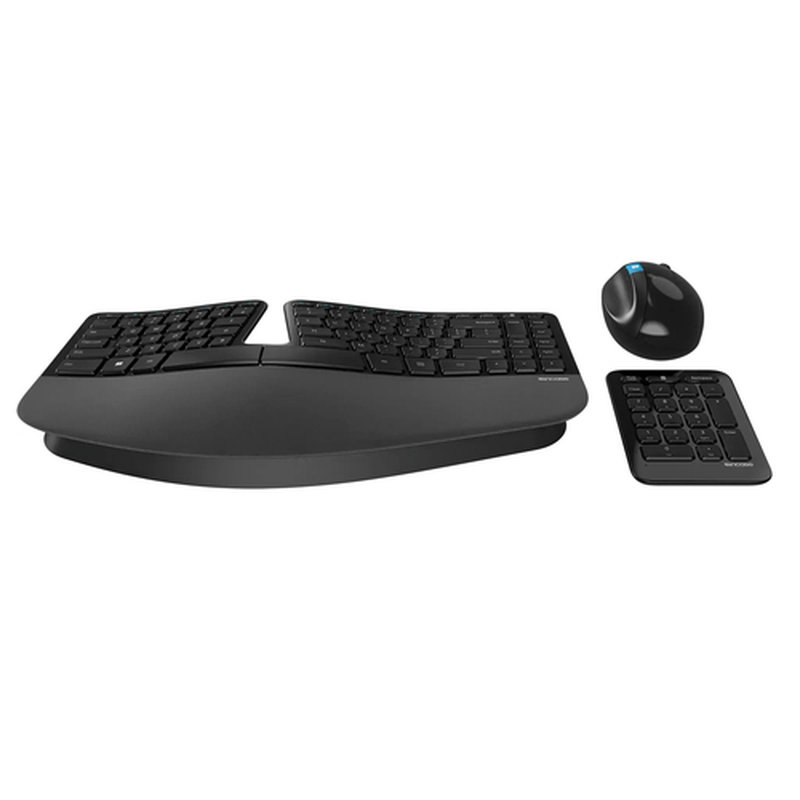 Incase Designed by Microsoft Sculpt Ergonomic Desktop teclado Ratón incluido Oficina RF inalámbrico QWERTY Alemán Negro Incase Designed by Microsoft Sculpt Ergonomic Desktop teclado Ratón incluido Oficina RF inalámbrico QWERTY Alemán Negro - Imagen 3