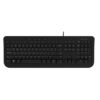 Incase Designed by Microsoft Wired Keyboard 600 teclado Universal USB QWERTY Nórdico Negro Incase Designed by Microsoft Wired Keyboard 600 teclado Universal USB QWERTY Nórdico Negro