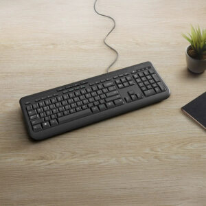Alternative view of Incase Designed by Microsoft Wired Keyboard 600 teclado Universal USB QWERTY Nórdico Negro