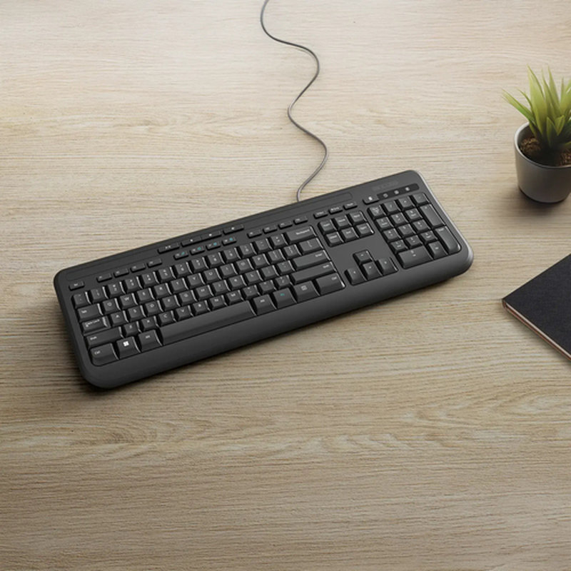 Incase Designed by Microsoft Wired Keyboard 600 teclado Universal USB QWERTY Nórdico Negro Incase Designed by Microsoft Wired Keyboard 600 teclado Universal USB QWERTY Nórdico Negro - Imagen 2