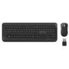 Incase Designed by Microsoft Wireless Desktop 850 teclado Ratón incluido Universal RF inalámbrico QWERTY Italiano Negro