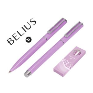 JUEGO BOLIGRAFO Y ROLLER BELIUS