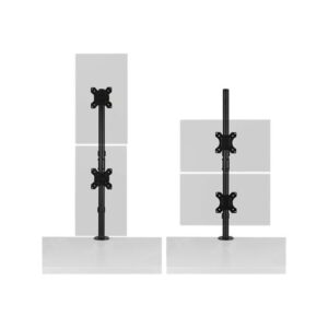 Alternative view of Kensington Brazo vertical para dos monitores