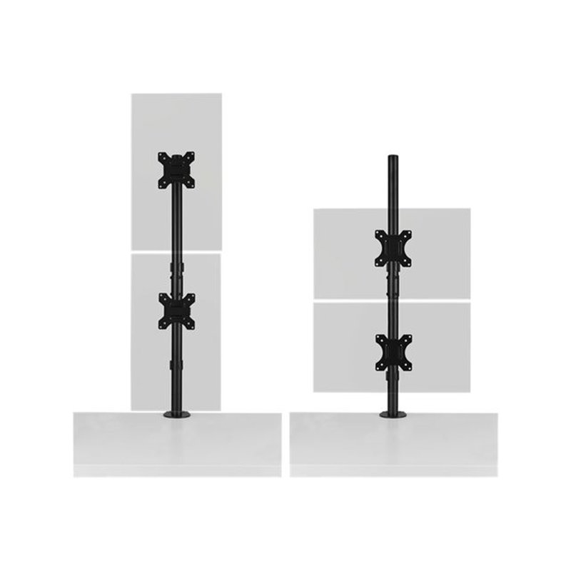 Kensington Brazo vertical para dos monitores Kensington Brazo vertical para dos monitores - Imagen 2