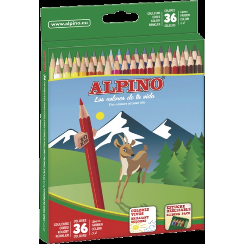 LAPICES DEALPINO CAJA 36UD LARGO LAPICES DEALPINO CAJA 36UD LARGO