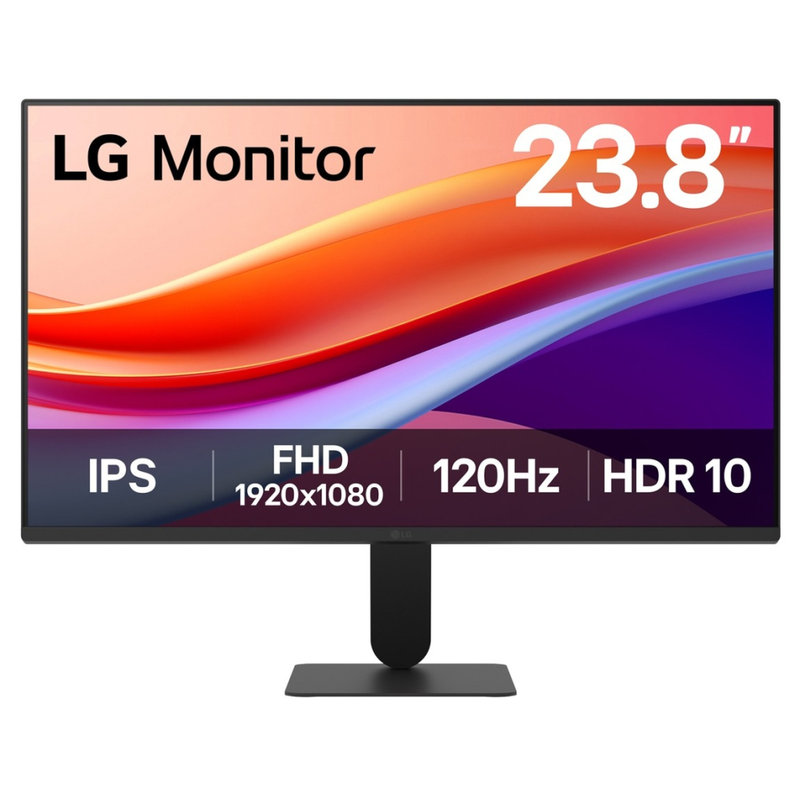 LG 24U411A-B pantalla para PC 60,5 cm (23.8") 1920 x 1080 Pixeles Full HD LED Negro
