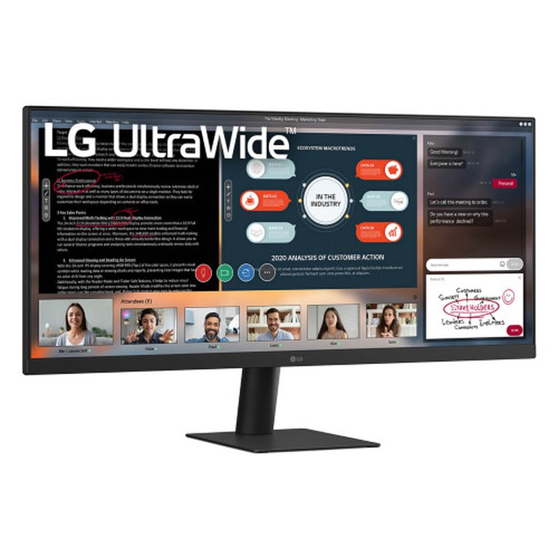 LG 29U511A-B pantalla para PC 73,7 cm (29") 2560 x 1080 Pixeles WFHD LED Negro - Imagen 5