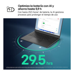 LG Gram 14Z90S Intel Core Ultra 7 155H Portátil 35,6 cm (14") WUXGA 16 GB LPDDR5-SDRAM 512 GB SSD Wi-Fi 6E (802.11ax) Windows 11 Pro Negro LG Gram 14Z90S Intel Core Ultra 7 155H Portátil 35,6 cm (14") WUXGA 16 GB LPDDR5-SDRAM 512 GB SSD Wi-Fi 6E (802.11ax) Windows 11 Pro Negro