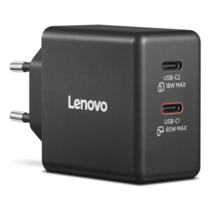 Lenovo 40AW065BEU adaptador e inversor de corriente Interior / exterior 65 W Negro Lenovo 40AW065BEU adaptador e inversor de corriente Interior / exterior 65 W Negro