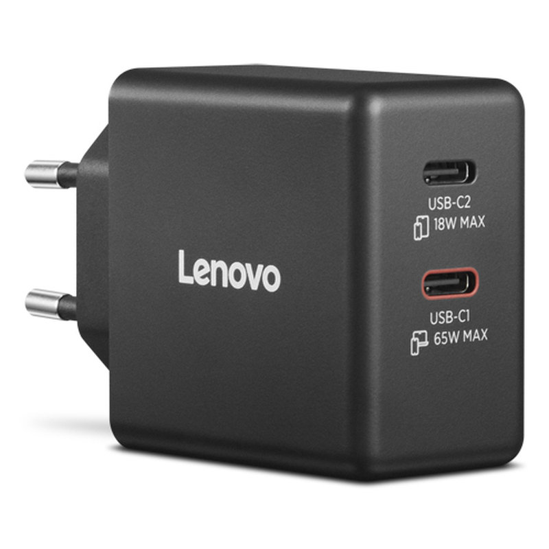 Lenovo 40AW065BEU adaptador e inversor de corriente Interior / exterior 65 W Negro Lenovo 40AW065BEU adaptador e inversor de corriente Interior / exterior 65 W Negro - Imagen 4