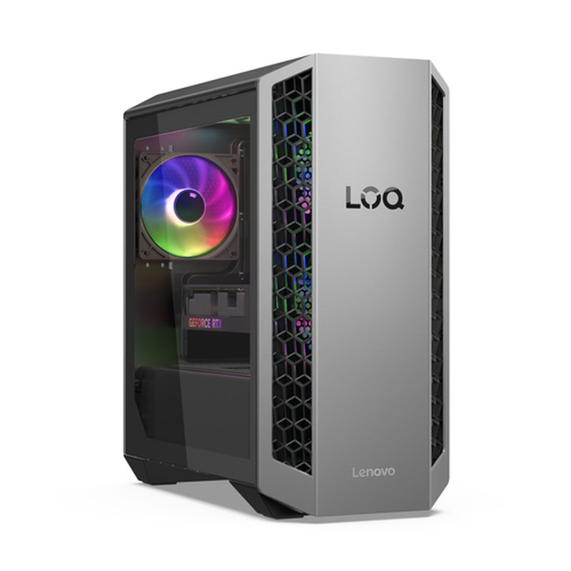 Lenovo LOQ Tower 26ADR10 AMD Ryzen™ 7 8745HX 16 GB DDR5-SDRAM 512 GB SSD NVIDIA GeForce RTX 5060 Windows 11 Home Torre PC Negro - Imagen 3