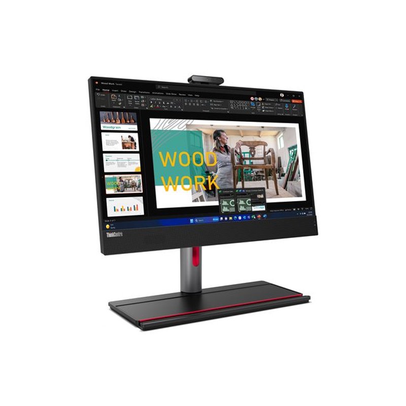 Lenovo ThinkCentre M90a Gen 5 Intel® Core™ i7 i7-14700 60,5 cm (23.8") 1920 x 1080 Pixeles Pantalla táctil PC todo en uno 16 GB DDR5-SDRAM 1 TB SSD Windows 11 Pro Wi-Fi 6E (802.11ax) Negro - Imagen 4