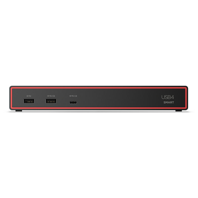 Lenovo ThinkPad USB4 Smart Dock 5500 with 135W Adapter Alámbrico Negro - Imagen 14