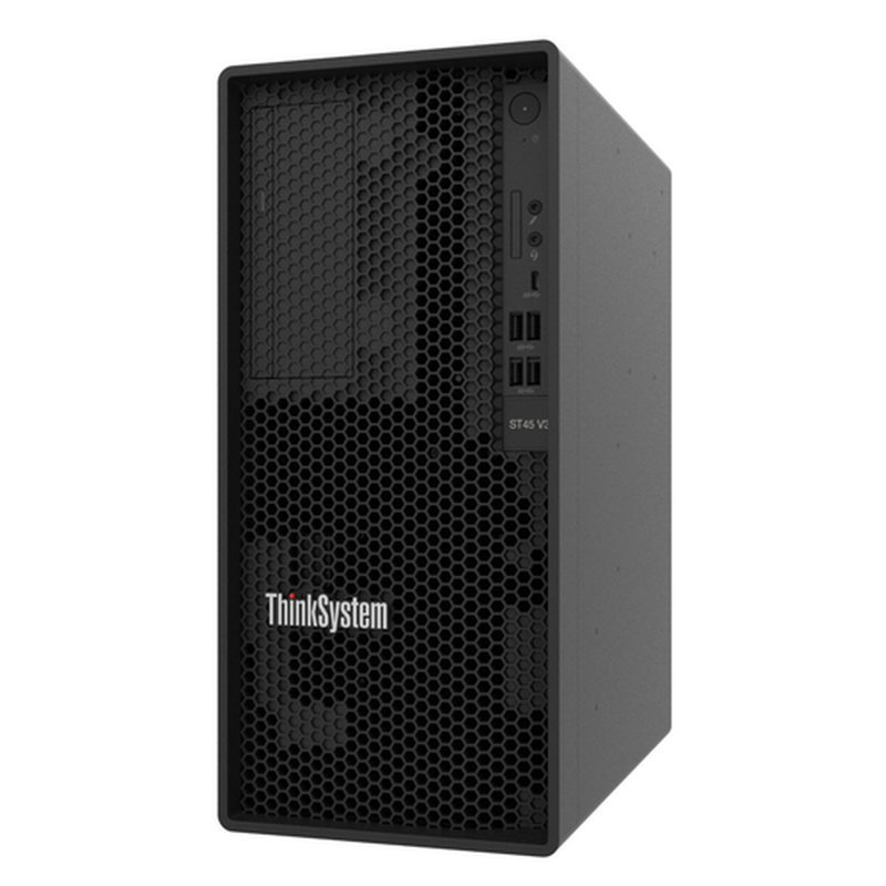 Lenovo ThinkSystem ST45 V3 servidor Torre AMD EPYC 4124P 3,8 GHz 16 GB DDR5-SDRAM 500 W