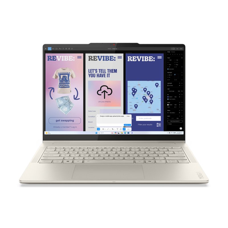 Lenovo Yoga 7 2-in-1 14ILL10 Copilot+ PC Intel Core Ultra 7 258V Híbrido (2-en-1) 35,6 cm (14") Pantalla táctil 2.8K 32 GB LPDDR5x-SDRAM 1 TB SSD Wi-Fi 7 (802.11be) Windows 11 Home Español Gris