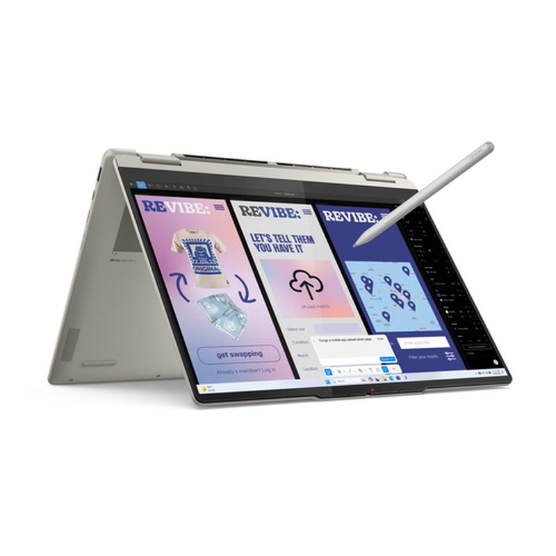 Lenovo Yoga 7 2-in-1 14ILL10 Copilot+ PC Intel Core Ultra 7 258V Híbrido (2-en-1) 35,6 cm (14") Pantalla táctil 2.8K 32 GB LPDDR5x-SDRAM 1 TB SSD Wi-Fi 7 (802.11be) Windows 11 Home Español Gris - Imagen 12