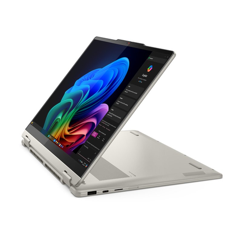 Lenovo Yoga 7 2-in-1 14ILL10 Copilot+ PC Intel Core Ultra 7 258V Híbrido (2-en-1) 35,6 cm (14") Pantalla táctil 2.8K 32 GB LPDDR5x-SDRAM 1 TB SSD Wi-Fi 7 (802.11be) Windows 11 Home Español Gris - Imagen 14