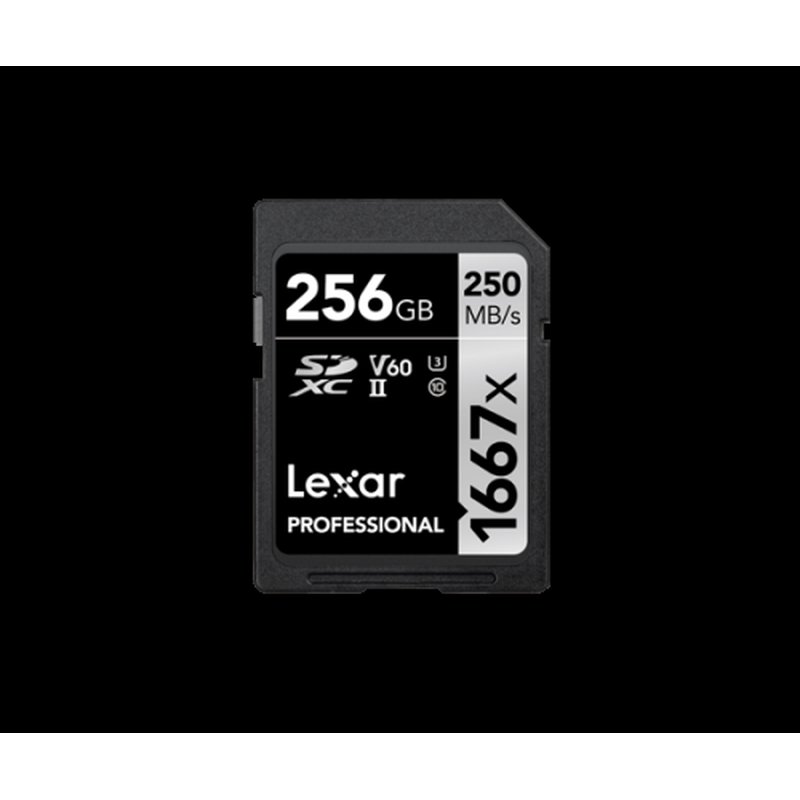 Lexar SDXC, 256 GB UHS-II Clase 10 Lexar SDXC, 256 GB UHS-II Clase 10