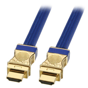 Lindy 2m Gold HDMI Cable cable HDMI HDMI tipo A (Estándar) Azul