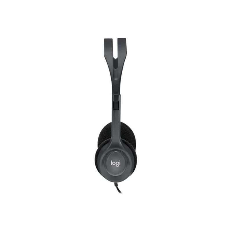 Logitech H111 Auriculares Alámbrico Diadema Oficina/Centro de llamadas Gris - Imagen 2
