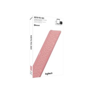 Logitech Keys-To-Go Rosa Bluetooth Alemán