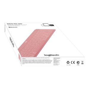 Logitech Keys-To-Go Rosa Bluetooth Alemán