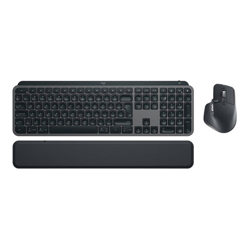 Logitech MX Keys S Combo teclado Ratón incluido RF Wireless + Bluetooth QWERTY Español Grafito - Imagen 2
