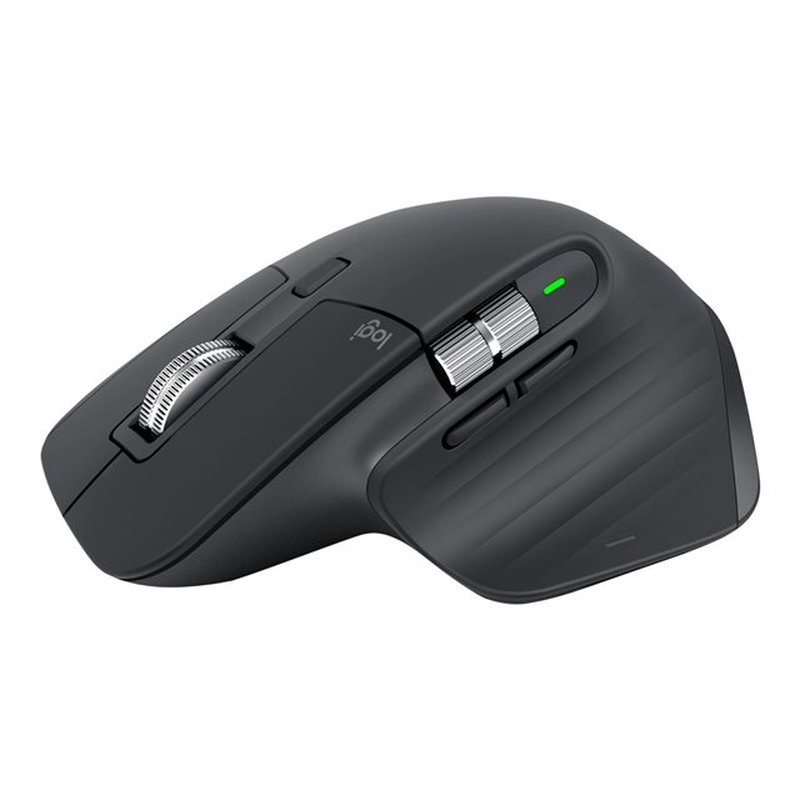 Logitech MX Master 3S ratón mano derecha RF Wireless + Bluetooth Laser 8000 DPI