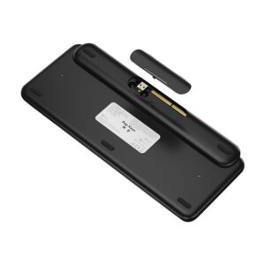 Logitech POP Keys Wireless Mechanical Keyboard With Emoji Keys teclado RF Wireless + Bluetooth AZERTY Francés Negro, Gris, Amarillo Logitech POP Keys Wireless Mechanical Keyboard With Emoji Keys teclado RF Wireless + Bluetooth AZERTY Francés Negro, Gris, Amarillo