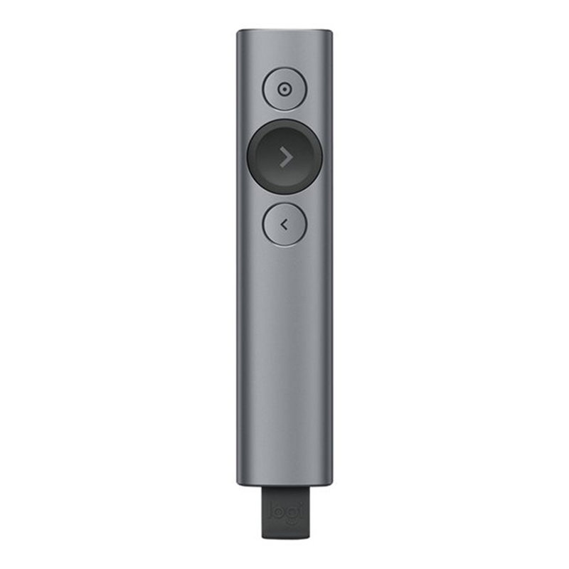 Logitech Spotlight Presentation Remote apuntador inalámbricos Bluetooth/RF Gris