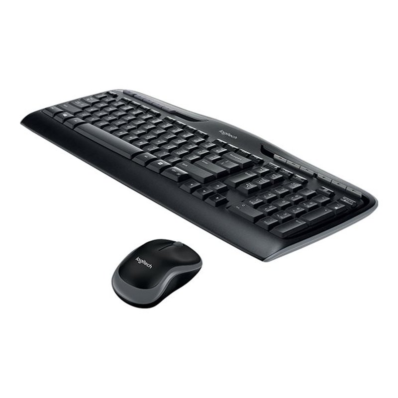 Logitech Wireless Combo MK330 teclado Ratón incluido USB QWERTY Español Negro, Gris - Imagen 2