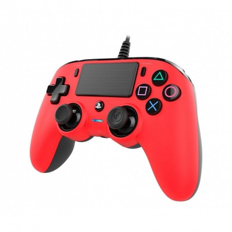 MANDO PS4 NACON COMPACT ROJO WRLS MANDO PS4 NACON COMPACT ROJO WRLS