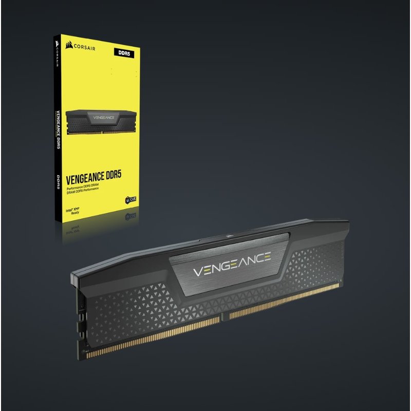 MEMORIA CORSAIR DDR5 64GB 2X32GB PC4800 VENGEANCE RGB CMH64GX5M2A4800C40 MEMORIA CORSAIR DDR5 64GB 2X32GB PC4800 VENGEANCE RGB CMH64GX5M2A4800C40 - Imagen 2