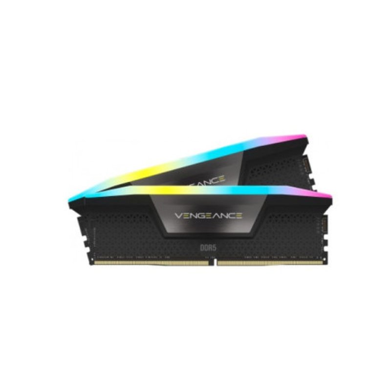 MEMORIA CORSAIR DDR5 64GB 2X32GB PC5600 VENGEANCE RGB CMH64GX5M2D5600Z40 MEMORIA CORSAIR DDR5 64GB 2X32GB PC5600 VENGEANCE RGB CMH64GX5M2D5600Z40