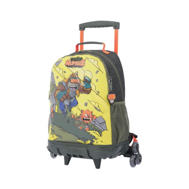 MOCHILA ESCOLAR CON RUEDAS GRANDE DE CARTOONS TOTTO MJ03BWM003-2310-4DJL - Imagen 2