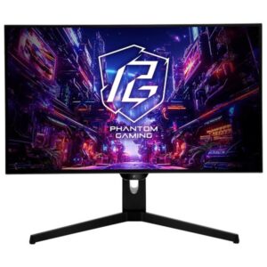 MONITOR ASROCK PGO27QFS,27",QHD (2560X1440),240HZ,1500:1,0.03MS,2HDMI+2DP,WIFI+3USB3.2+TYPE C,NEGRO