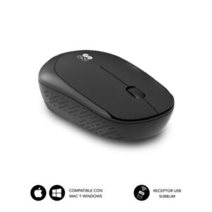 MOUSE SUBBLIM HARMONY WIRELESS BLACK + ALFOMBRILLA XL BLACK MOUSE SUBBLIM HARMONY WIRELESS BLACK + ALFOMBRILLA XL BLACK